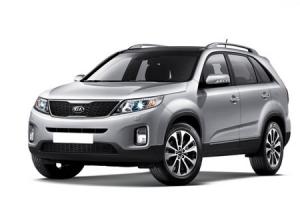 Текстильные коврики на KIA SORENTO 3 ряд 09->