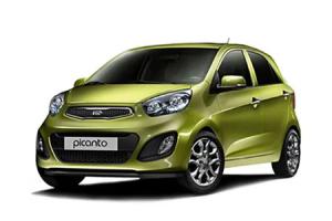 Текстильные коврики на KIA PIKANTO 2 2011-2017