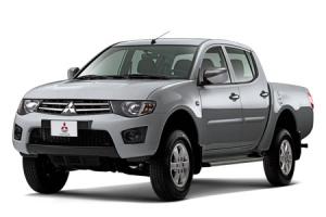 Текстильные коврики на MITSUBISHI L 200 2008->