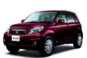 Текстильные коврики на TOYOA RUSH 2006