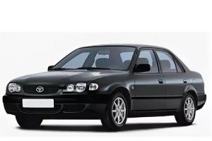Текстильные коврики на TOYOTA COROLLA E-110 1999-2002 Правый руль
