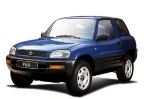 Текстильные коврики на TOYOTA RAV4 3D I  XA10  1994-2000