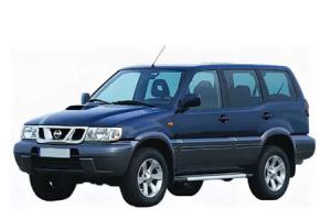 Коврики EVA на Nissan Terrano II Рестайлинг ЛЕВЫЙ РУЛЬ 1999 - 2006
